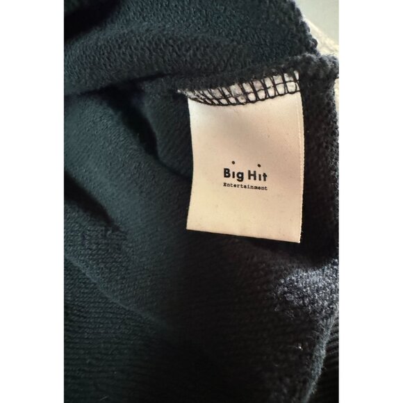 BTS WORLD TOUR LOVE YOURSELF in Seoul OFFICIAL Large Hoodie Black Big Hit Unisex - Picture 8 of 9